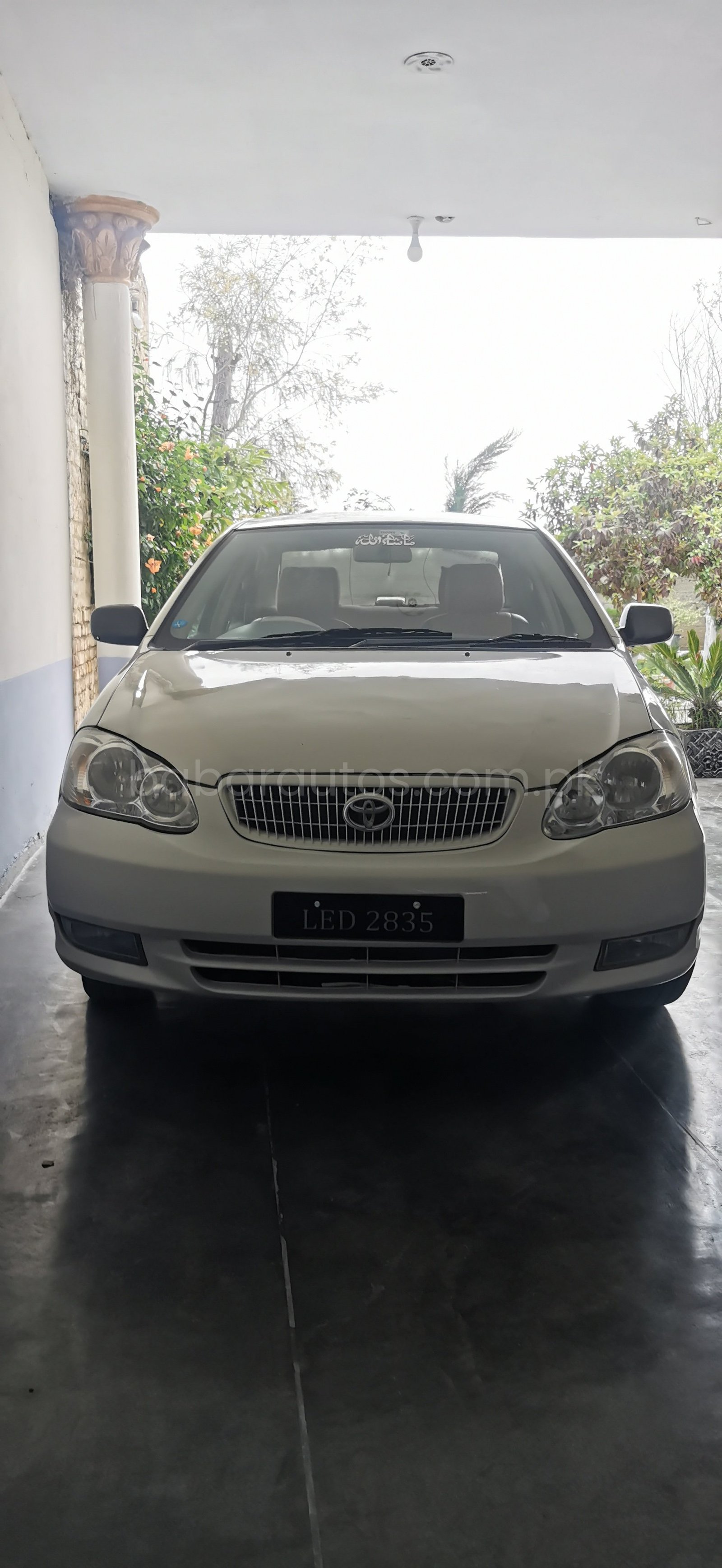 Corolla XLi 2007 model Lahore number