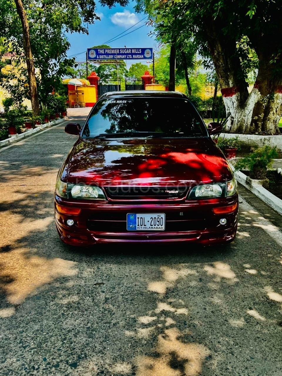 Indus corola  diesel converted 2001